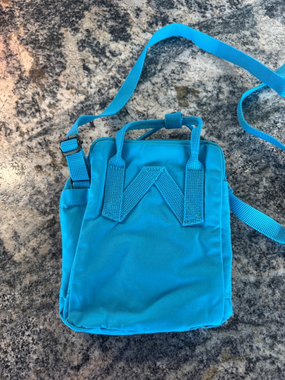 Small Crossbody Bag - Turquoise Blue - Picture 5 of 5